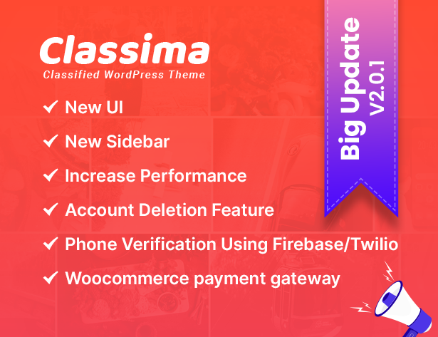 Classima Classified ads Android and iOS App